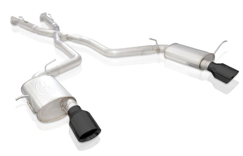 Stainless Works - Stainless Works 18 - 19 Dodge Durango 6.4L Legend Catback Exhaust w/ Black Tips - Demon Performance