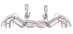 Stainless Works - Stainless Works 20 - 21 Chevrolet Corvette C8 6.2L Legend Cat - Back Exhaust w/ Polished Tips - Demon Performance