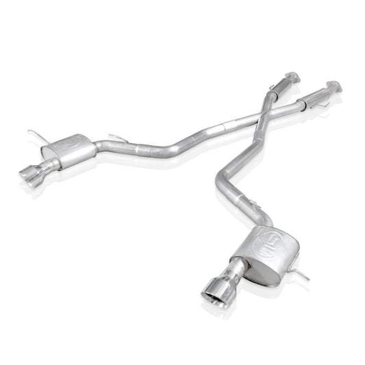 Stainless Works - Stainless Works 2012 - 17 Jeep Grand Cherokee 6.4L Catback Chambered Mufflers X - Pipe - Demon Performance