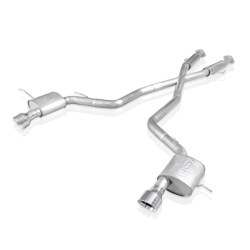 Stainless Works - Stainless Works 2012 - 17 Jeep Grand Cherokee 6.4L Catback Chambered Mufflers X - Pipe - Demon Performance