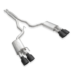 Stainless Works - Stainless Works 2020 Ford GT500 Redline Catback X - Pipe Exhaust Factory Connect - Black Tips - Demon Performance