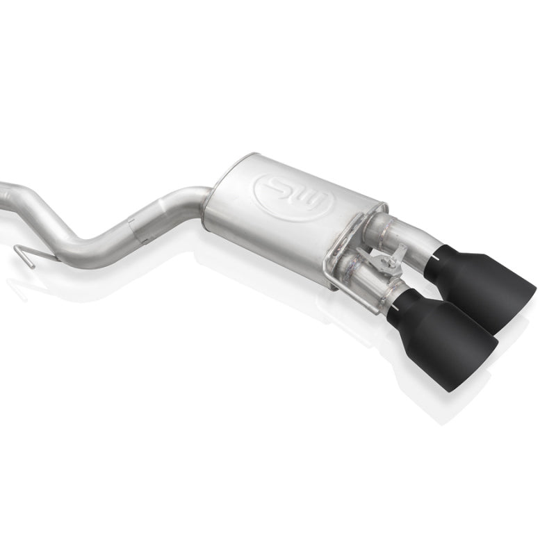 Stainless Works - Stainless Works 2020 Ford GT500 Redline Catback X - Pipe Exhaust Factory Connect - Black Tips - Demon Performance