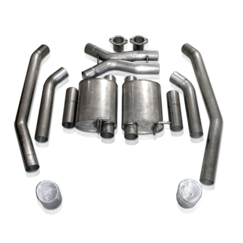 Stainless Works - Stainless Works Pontiac GTO 2005 - 2006 Exhaust Chambered (w/x - pipe) - Demon Performance