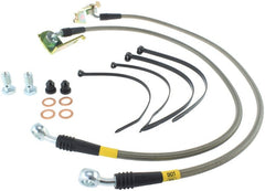 Stoptech - StopTech 01 - 02 Dodge Viper Rear Stainless Steel Brake Lines - Demon Performance