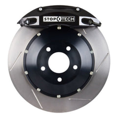 Stoptech - StopTech 02 - 04 Infiniti G35 / 03 - 08 Nissan 350Z Rear BBK w/Black ST - 41 Calipers Slotted 355x32 Rotor - Demon Performance