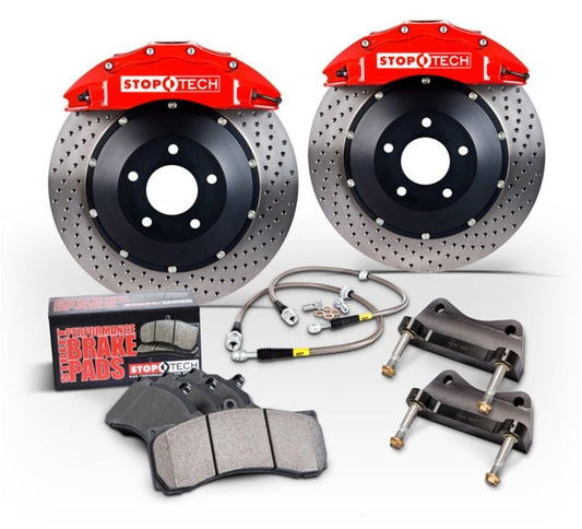 Stoptech - StopTech 02 - 04 Infiniti G35/03 - 08 Nissan 350Z Rear BBK w/ Trophy Anod ST - 41 Calip Slot 355x32 Rotors - Demon Performance