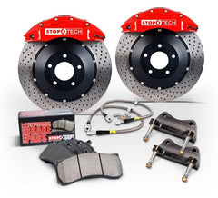 Stoptech - StopTech 02 - 04 Infiniti G35/03 - 08 Nissan 350Z Rear BBK w/ Trophy Anod ST - 41 Calip Slot 355x32 Rotors - Demon Performance