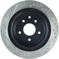 Stoptech - StopTech 03 - 05 350Z / 03 - 04 G35 / 03 - 05 G35X SportStop Slotted & Drilled Rear Left Rotor - Demon Performance