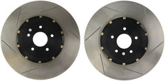 Stoptech - StopTech 03 - 06 Dodge Viper AeroRotor Direct Replacement 2 - piece Drilled Front Rotors (Pair) - Demon Performance