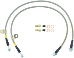 Stoptech - StopTech 03 - 07 350z/G35 Stainless Steel Front Brake Lines - Demon Performance