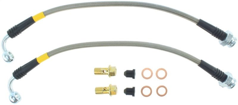 Stoptech - StopTech 03 - 07 350Z/G35 Stainless Steel Rear BBK Brake Lines - Demon Performance