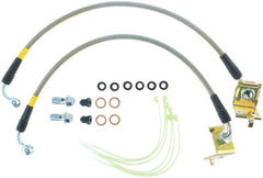 Stoptech - StopTech 03 - 08 Dodge Viper Stainless Steel Front Brake Line Kit - Demon Performance