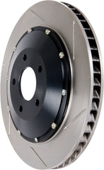 Stoptech - StopTech 03 - 08 Nissan 350Z / Infiniti G35 w/ Brembo AeroRotor Slotted Rear Rotor Pair - Demon Performance