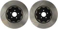 Stoptech - StopTech 03 - 14 Dodge Viper SRT - 10/Comp Coupe AeroRotor Direct Replacement 2 - piece Slotted Front Pair - Demon Performance