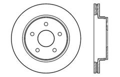 Stoptech - StopTech 04 - 06 Dodge Durango / 02 - 10 Ram 1500 (exc Mega Cab) Front Right Slotted & Drilled Rotor - Demon Performance