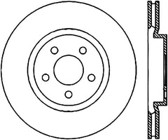 Stoptech - StopTech 05 - 17 Dodge Chrystler 300 SportStop Cryo Slotted & Drilled Front Left Rotor - Demon Performance