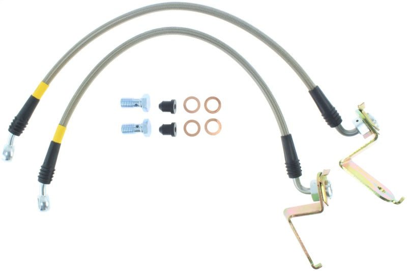Stoptech - StopTech 05 Chrysler 300C 5.7L V8 w/ Vented Rear Disc Stainless Steel Rear Brake Lines - Demon Performance