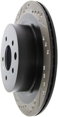 Stoptech - StopTech 06 - 07 350Z / 05 - 07 G35 / 06 - 07 G35X SportStop Slotted & Drilled Rear Right Rotor - Demon Performance