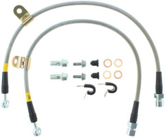 Stoptech - StopTech 06 - 07 Chrysler 300C SRT - 8 Stainless Steel Front Brake Lines - Demon Performance