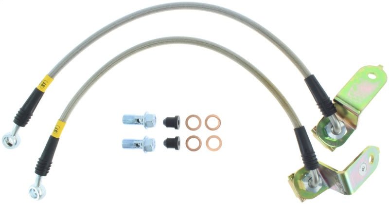 Stoptech - StopTech 06 - 07 Chrysler 300C SRT - 8 Stainless Steel Rear Brake Lines - Demon Performance