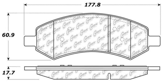 Stoptech - StopTech 07 - 17 Jeep Wrangler / 07 - 09 Dodge Durango Truck & SUV Brake Pads - Front - Demon Performance