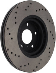 Stoptech - StopTech 08 - 09 Infiniti EX35 / 05 - 08 G35 / 09 G37 / 06 - 09 M35/M45 Drilled Right Front Rotor - Demon Performance