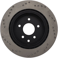 Stoptech - StopTech 08 - 09 Infiniti EX35 / 05 - 08 G35 / 09 G37 / 06 - 09 M35/M45 Drilled Right Rear Rotor - Demon Performance