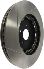 Stoptech - StopTech 09 - 11 Nissan GT - R Front Left Slotted Bare Iron 380x34mm Aero - Rotor Kit - Demon Performance