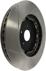 Stoptech - StopTech 09 - 11 Nissan GT - R Front Left Slotted Bare Iron 380x34mm Aero - Rotor Kit - Demon Performance