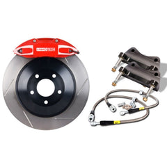 Stoptech - StopTech 09 - 13 Dodge Challenger Rear BBK w/ Black ST - 40 Calipers Slotted Rotors - Demon Performance