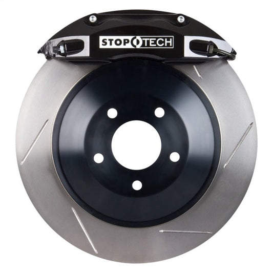 Stoptech - StopTech 09 - 13 Dodge Challenger Rear BBK w/ Black ST - 40 Calipers Slotted Rotors - Demon Performance