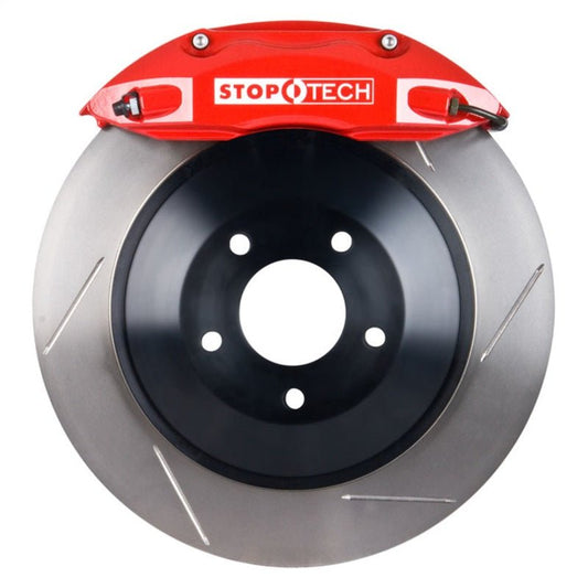 Stoptech - StopTech 09 Dodge Challenger R/T 350 Rear 1PC Touring BBK w/Red ST - 40 Caliper - Demon Performance