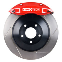 Stoptech - StopTech 09 Dodge Challenger R/T 350 Rear 1PC Touring BBK w/Red ST - 40 Caliper - Demon Performance