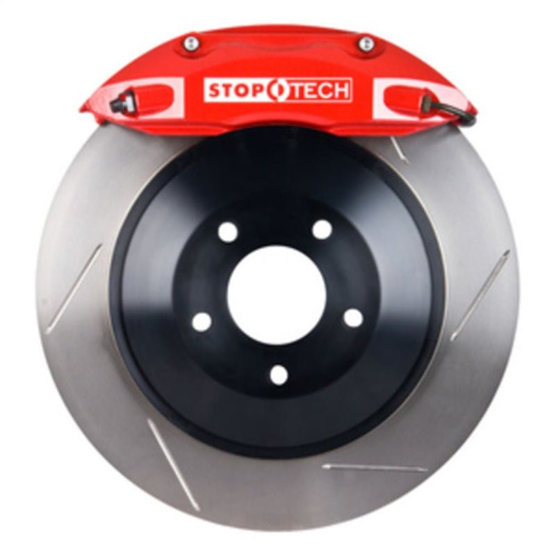 Stoptech - StopTech 09 Dodge Challenger R/T 350 Rear 1PC Touring BBK w/Red ST - 40 Caliper - Demon Performance
