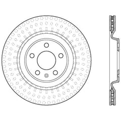 Stoptech - Stoptech 10 - 19 Audi S4 Premium Rear CryoStop Brake Rotor - Demon Performance