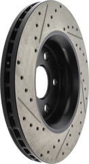 Stoptech - StopTech 11 - 12 Dodge Durango Sport Drilled & Slotted Front Driver - Side Brake Rotor - Demon Performance