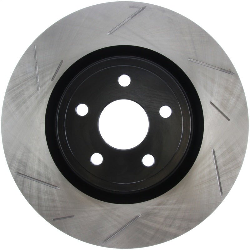 Stoptech - StopTech 12 - 13 Jeep SRT8 Front Right Slotted Sport Brake Rotor - Demon Performance