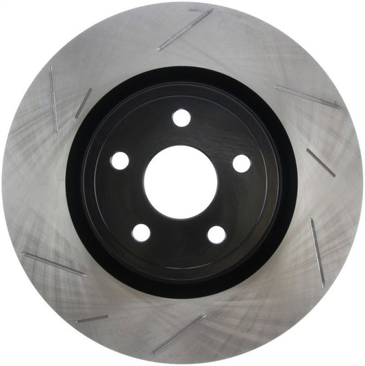Stoptech - StopTech 12 - 13 Jeep SRT8 Front Right Slotted Sport Brake Rotor - Demon Performance