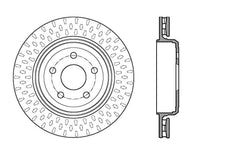 Stoptech - StopTech 12 - 15 Jeep Cherokee SRT8 Sport Slotted & Drilled Rear Passenger Side Rotor - Demon Performance