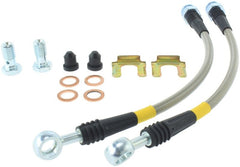 Stoptech - StopTech 12 - 16 Dodge Charger Stainless Steel Rear Brake Lines - Demon Performance
