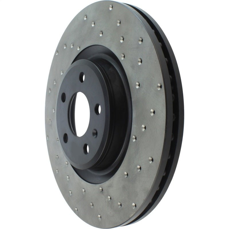 Stoptech - StopTech 12 Audi A6 Quattro/11 - 12 A7 Quattro/13 Q5/7 - 11/13 S4/12 S5 Front Left Drilled Cryo Rotor - Demon Performance