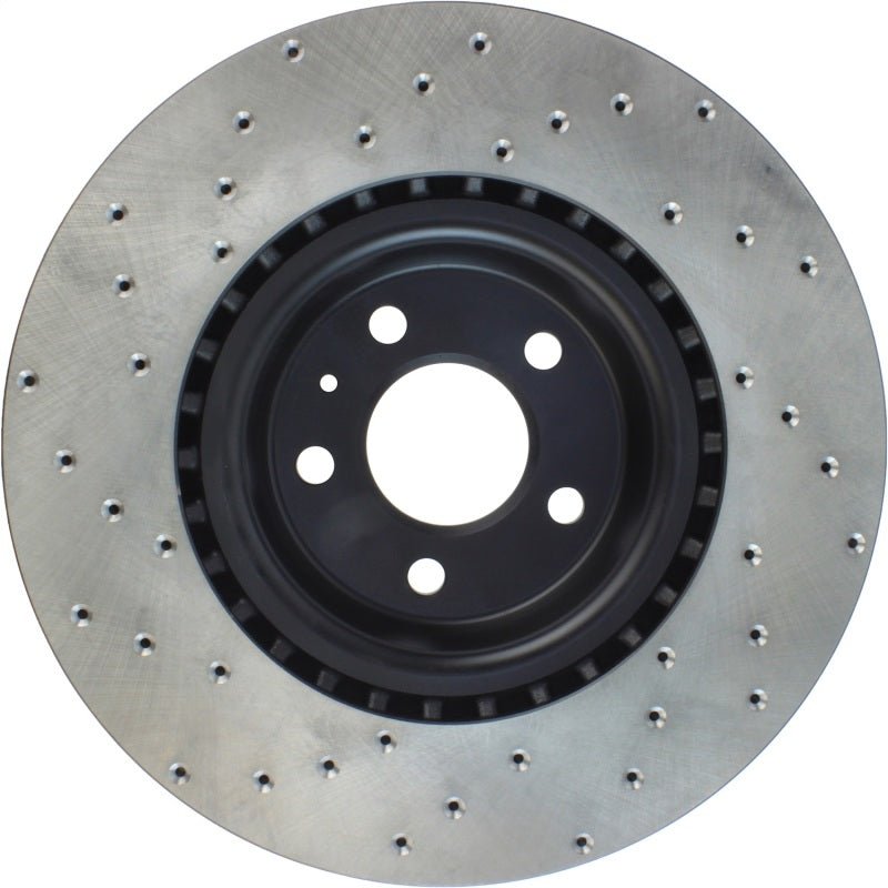 Stoptech - StopTech 12 Audi A6 Quattro/11 - 12 A7 Quattro/13 Q5/7 - 11/13 S4/12 S5 Front Left Drilled Cryo Rotor - Demon Performance