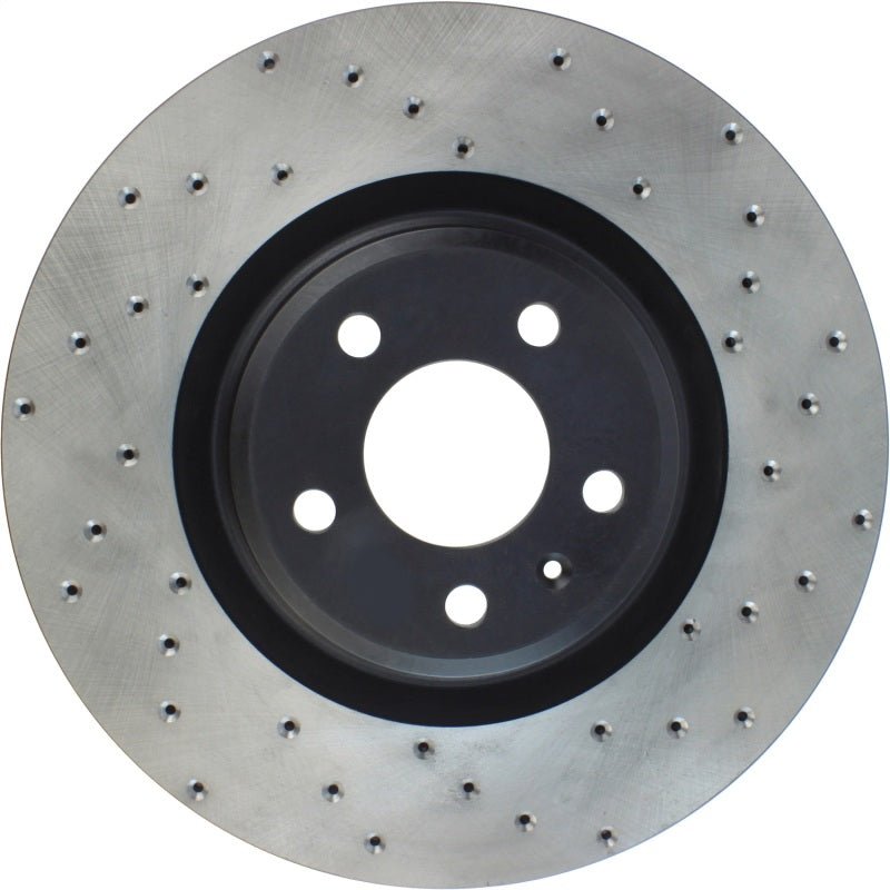 Stoptech - StopTech 12 Audi A6 Quattro/11 - 12 A7 Quattro/13 Q5/7 - 11/13 S4/12 S5 Front Left Drilled Cryo Rotor - Demon Performance