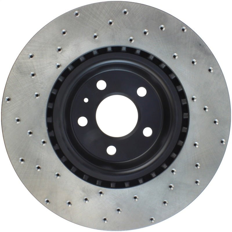 Stoptech - StopTech 12 Audi A6 Quattro/11 - 12 A7 Quattro/13 Q5/7 - 11/13 S4/12 S5 Front Left Drilled Rotor - Demon Performance