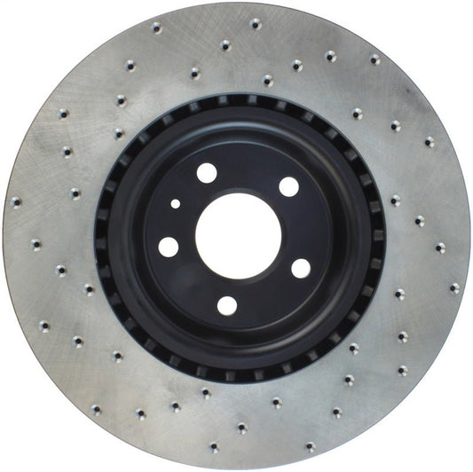 Stoptech - StopTech 12 Audi A6 Quattro/11 - 12 A7 Quattro/13 Q5/7 - 11/13 S4/12 S5 Front Left Drilled Rotor - Demon Performance