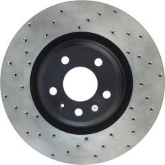 Stoptech - StopTech 12 Audi A6 Quattro/11 - 12 A7 Quattro/13 Q5/7 - 11/13 S4/12 S5 Front Right Drilled Cryo Rotor - Demon Performance