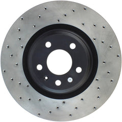 Stoptech - StopTech 12 Audi A6 Quattro/11 - 12 A7 Quattro/13 Q5/7 - 11/13 S4/12 S5 Front Right Drilled Rotor - Demon Performance