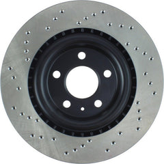Stoptech - StopTech 12 Audi A6 Quattro/11 - 12 A7 Quattro/13 Q5/7 - 11/13 S4/12 S5 Rear Left Drilled Cryo Rotor - Demon Performance