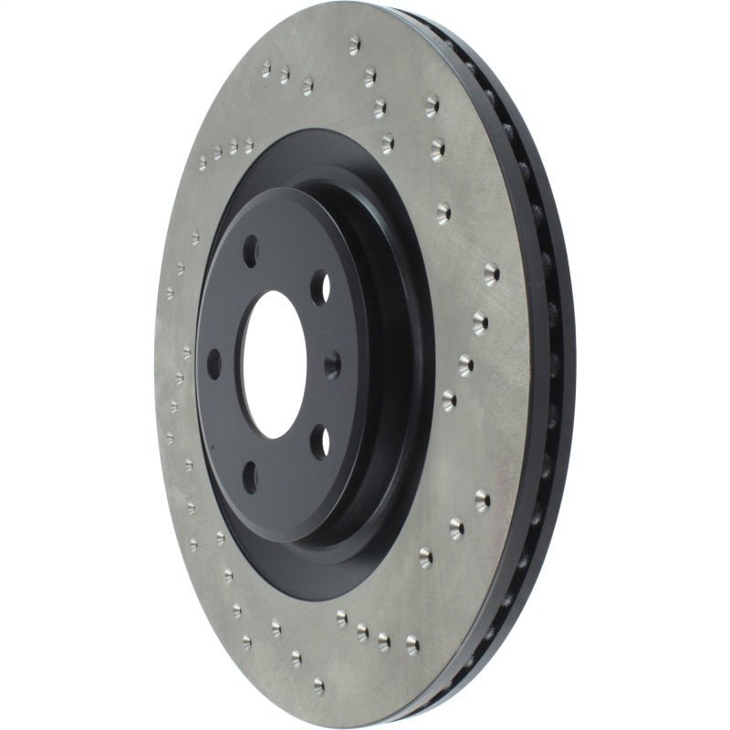Stoptech - StopTech 12 Audi A6 Quattro/11 - 12 A7 Quattro/13 Q5/7 - 11/13 S4/12 S5 Rear Left Drilled Cryo Rotor - Demon Performance