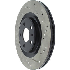 Stoptech - StopTech 12 Audi A6 Quattro/11 - 12 A7 Quattro/13 Q5/7 - 11/13 S4/12 S5 Rear Left Drilled Cryo Rotor - Demon Performance